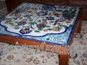 Accent Tiled Table